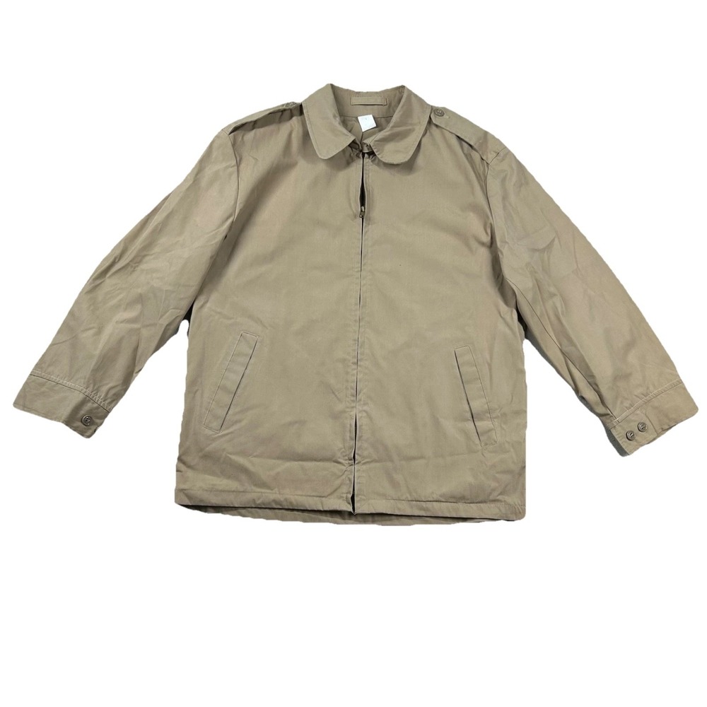 Men's Military-Style Field Jacket in Khaki